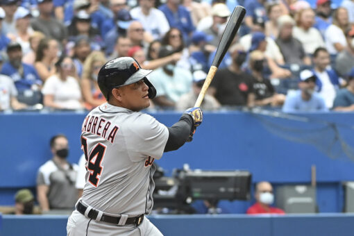 Tigers’ Miguel Cabrera belts 500th home run of career