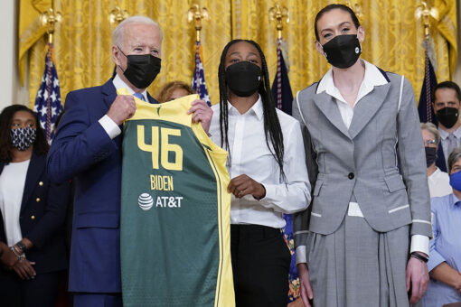 Biden praises WNBA champs for social justice activism