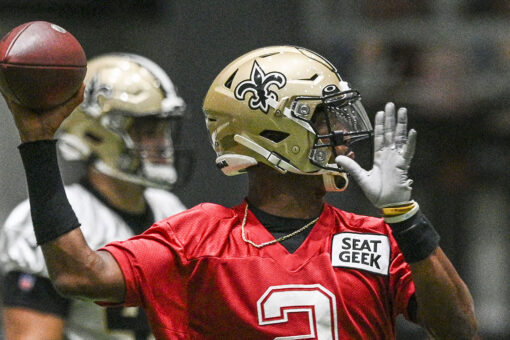 Saints working 500 miles from home after displaced by Ida