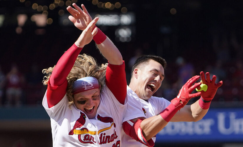 Goldschmidt 2 HRs, scores walk-off run, Cards beat Tigers