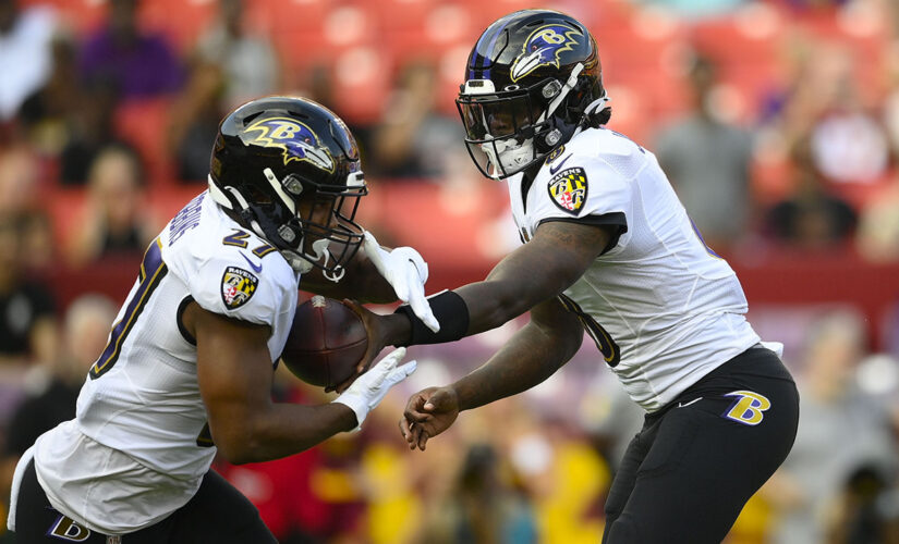 Ravens lose Dobbins, win NFL-best 20th in a row in preseason