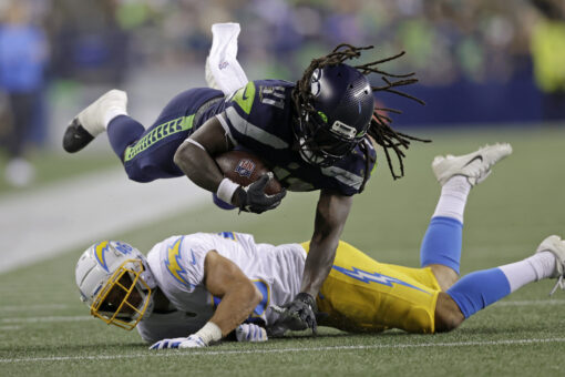 Seahawks thump Chargers 27-0 with most starters sitting
