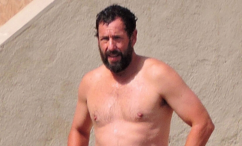 Adam Sandler hits beach during getaway in Spain while filming new movie ‘Hustle’