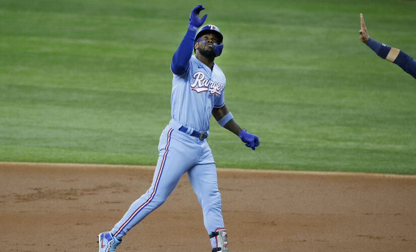 García slam for Rangers in 13-2 win to avoid sweep by Astros