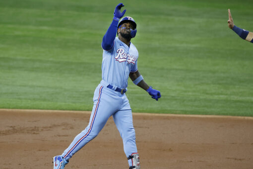 García slam for Rangers in 13-2 win to avoid sweep by Astros
