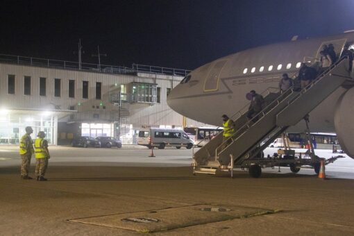 Afghanistan security lapse: Documents identifying staff left behind at UK embassy in Kabul, report says