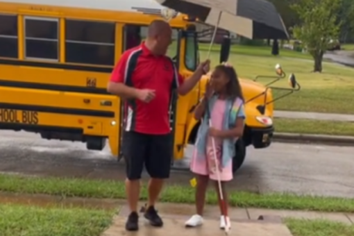 Sweet video of school bus driver befriending 9-year-old student goes viral: ‘Beautiful to watch’