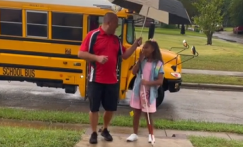 Sweet video of school bus driver befriending 9-year-old student goes viral: ‘Beautiful to watch’