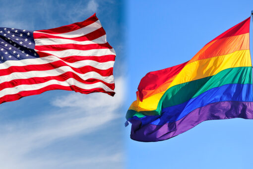 California teacher boasts not having American flag, tells students to pledge allegiance to gay pride flag