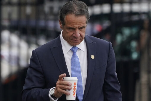 Cuomo washes out coverage of Biden legislative win with resignation announcement