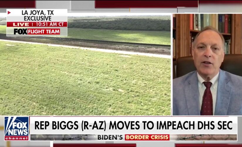 Rep. Andy Biggs: Biden border policies violating the law, Mayorkas should be impeached due to ‘huge crisis’