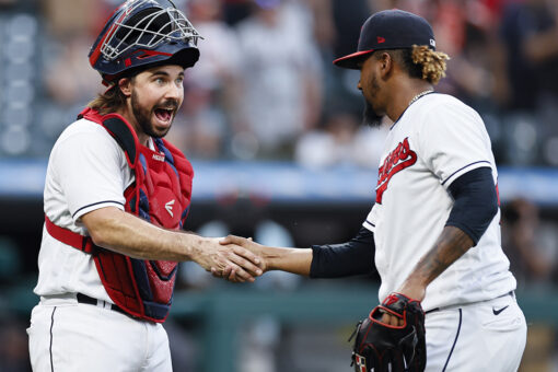 Indians get obstruction call in 8th, rally past Red Sox 7-5