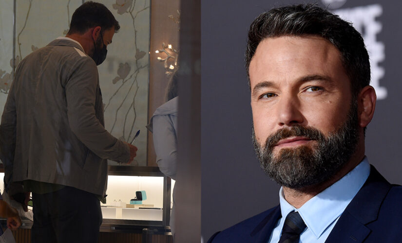Ben Affleck spotted looking at rings, other jewelry at Tiffany & Co