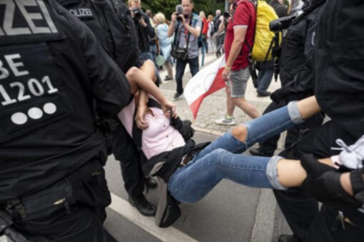 Germany protesters slam ‘unbearable level of arrogance’ as lockdown fears loom