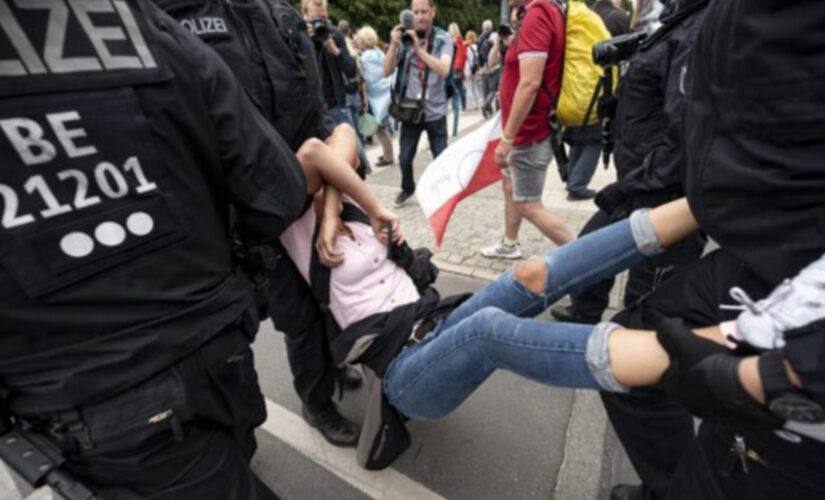 Germany protesters slam ‘unbearable level of arrogance’ as lockdown fears loom