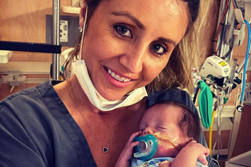COVID-infected mom delivers premature child, nearly dies: ‘Protect yourself and your baby’
