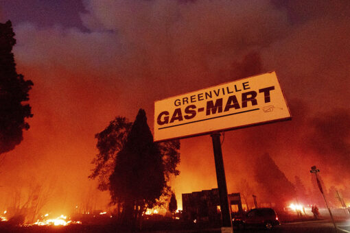 Raging wildfire destroys parts of Northern California Gold Rush town