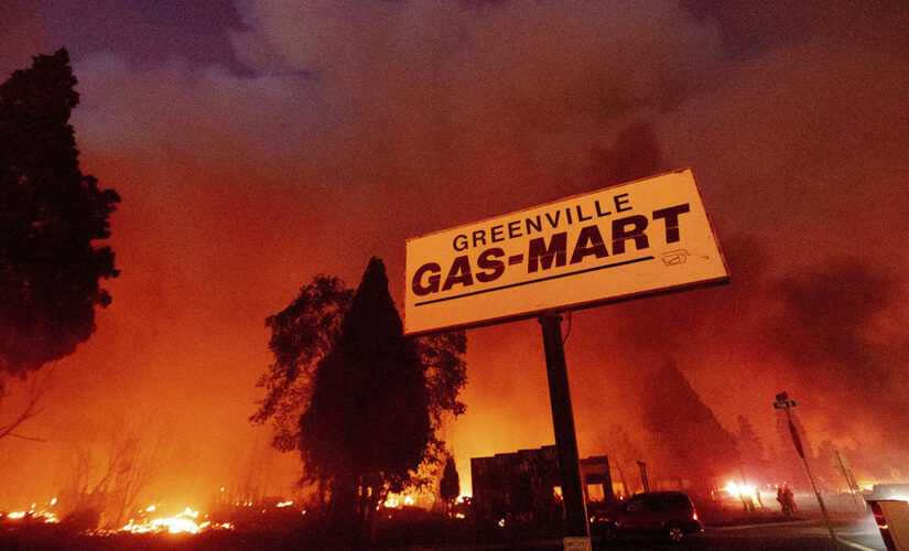 Raging wildfire destroys parts of Northern California Gold Rush town