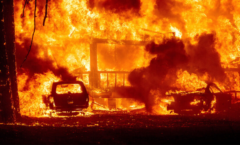 Largest wildfire moves near California city, fueled by winds
