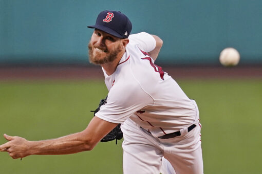 Sale strong again for 5 IP, Red Sox beat Rangers 6-0