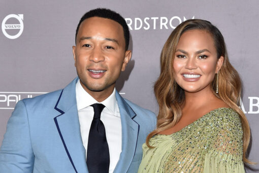 Chrissy Teigen shows off her party look ahead of attending Barack Obama’s 60th birthday party