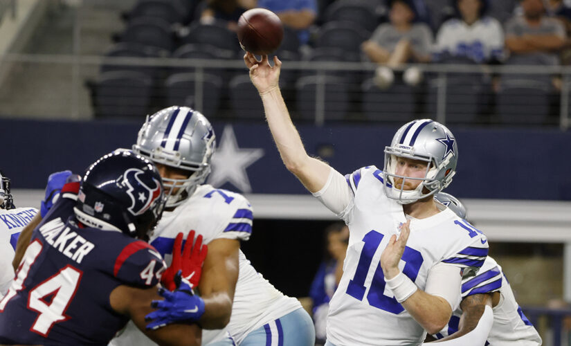 QB Rush solid for Cowboys in 20-14 preseason loss to Texans