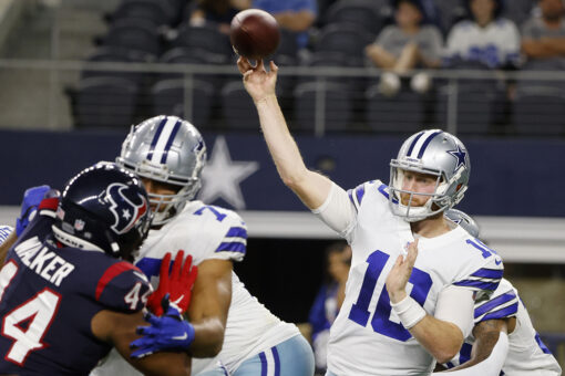 QB Rush solid for Cowboys in 20-14 preseason loss to Texans