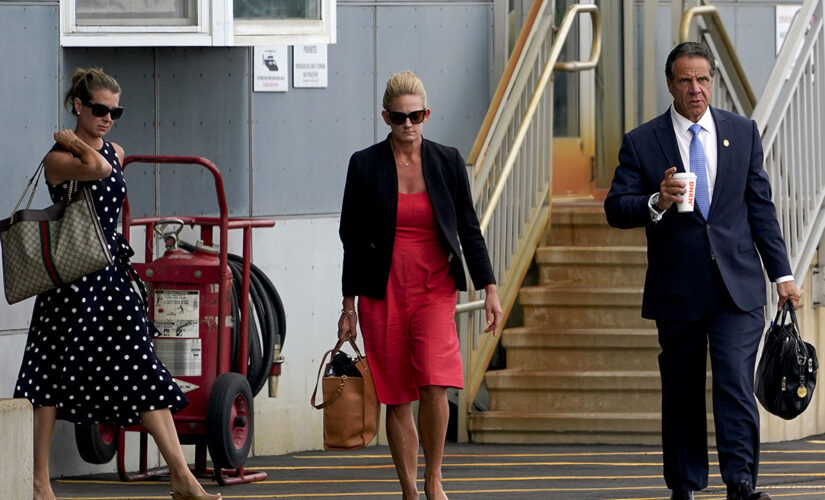 Melissa DeRosa spotted boarding helicopter with Cuomo after his resignation