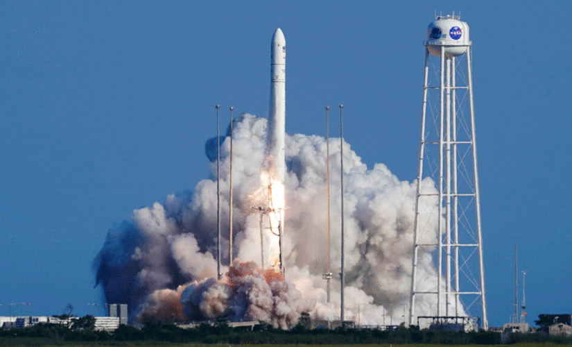 Northrop Grumman cargo ship launches to space station with pizza, supplies