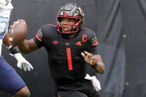 D’Eriq King’s rehab success gives Miami hope