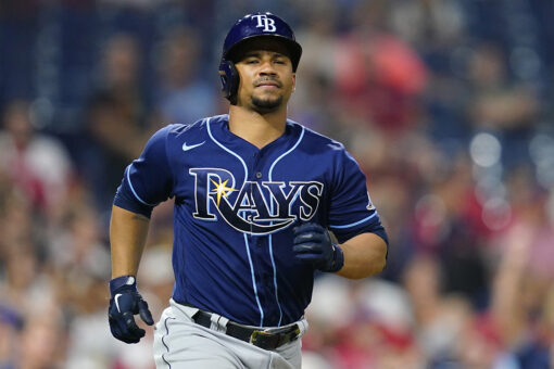 Mejia’s 3-run homer in 9th leads Rays past skidding Phillies