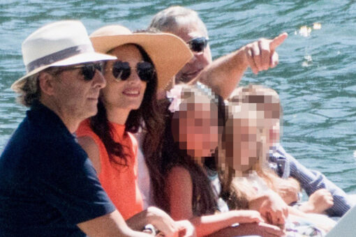 George, Amal Clooney enjoy boat outing with twins in Italy after shutting down pregnancy speculation