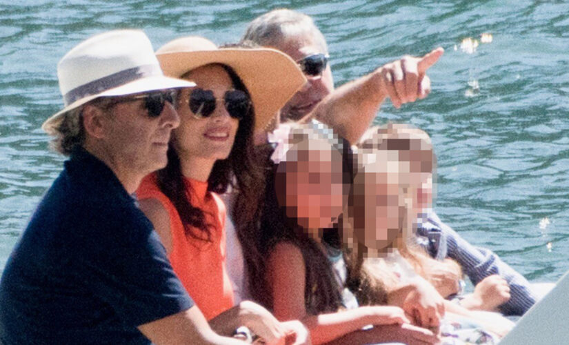 George, Amal Clooney enjoy boat outing with twins in Italy after shutting down pregnancy speculation