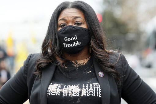Cori Bush slammed for video of her camping, crying on Capitol steps to fight evictions surfaces