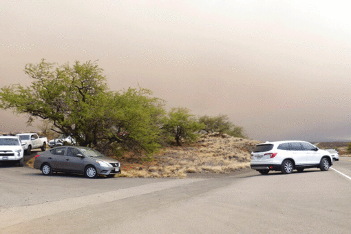 Record wildfire burns on Hawaii’s Big Island amid historic drought