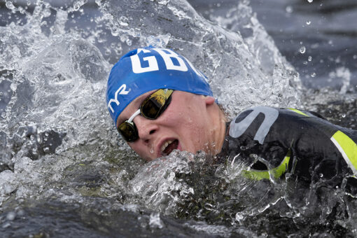 Britain Olympian Hector Pardoe thought his eye fell out after taking elbow to face during race