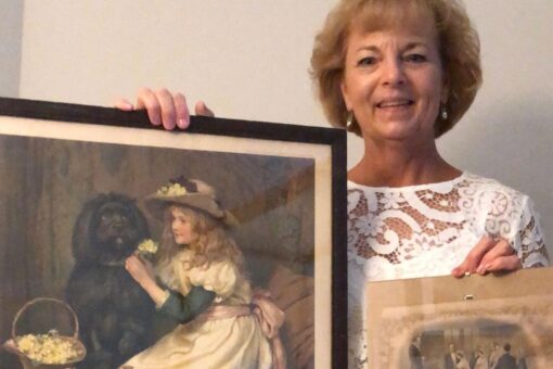 Thrift shop reunites family with 1870s marriage certificate hidden behind a painting