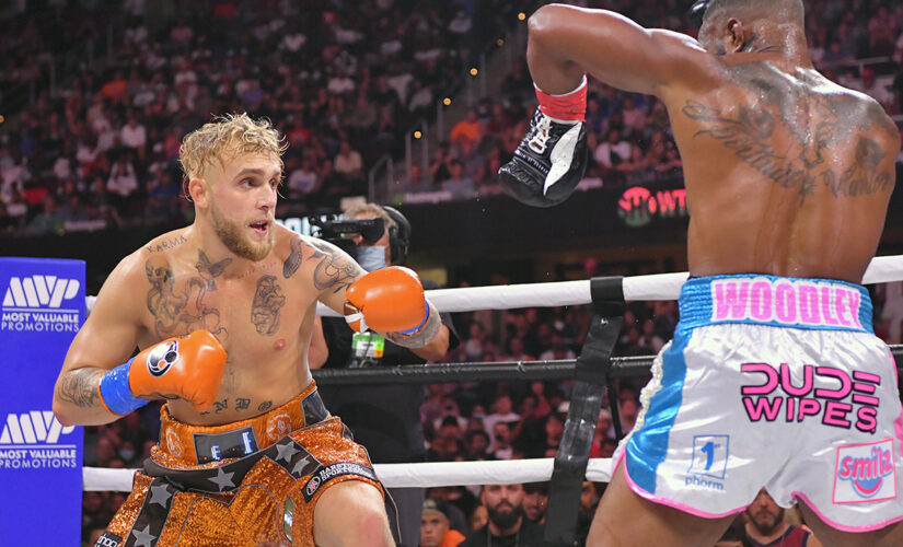 Jake Paul, Tyron Woodley take issue with judges’ scorecards during bout