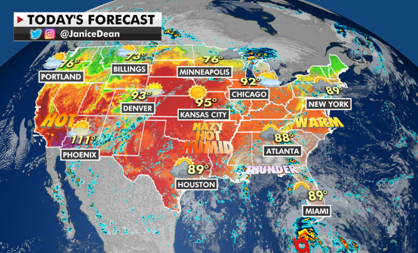 Tropical Storm Ida could be a ‘worst-case scenario’ for Louisiana, Gulf Coast as heat continues across US