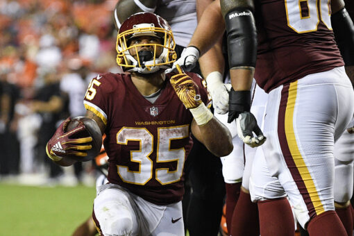 Rookie Patterson scores TD, Washington beats Bengals 17-13