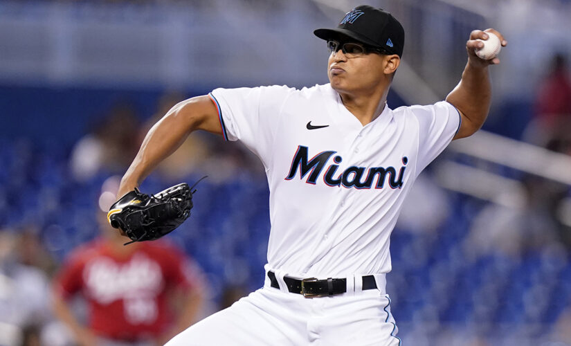 Luzado pitches 6 shutout innings to help Miami beat Reds 2-1