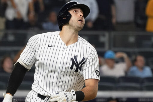 Gallo’s 1st homer in pinstripes gives Yanks 5-3 win over M’s
