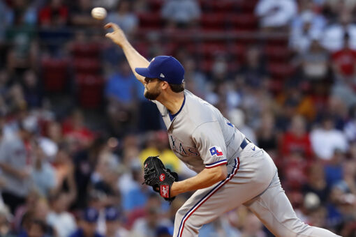 Lyles’ strong start leads Rangers over sloppy Red Sox, 10-1