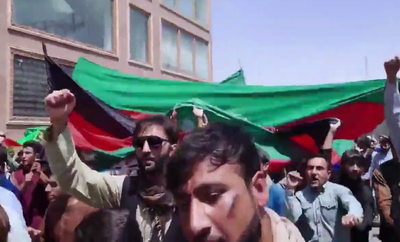 Taliban fire at Afghans celebrating Independence Day, videos show