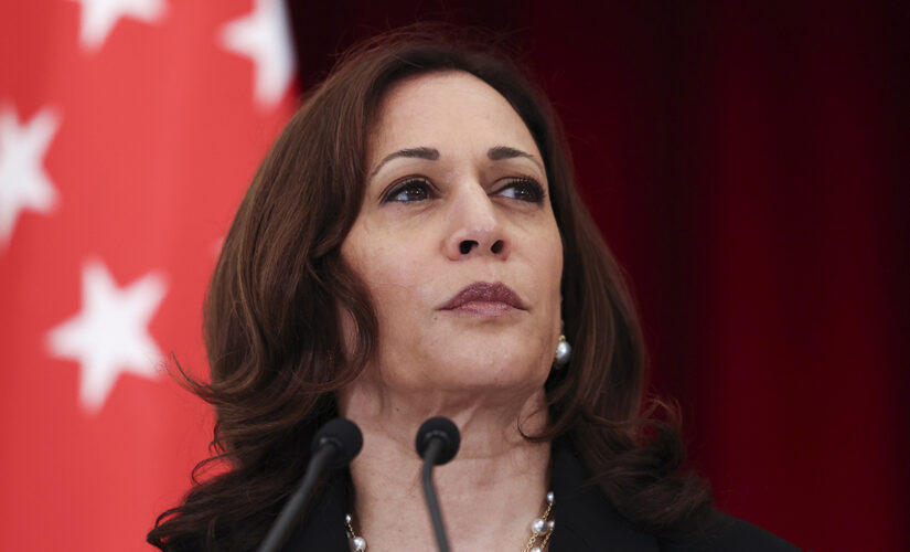 Kamala Harris calls Biden’s Afghanistan decision ‘courageous’ as others in White House blame Trump