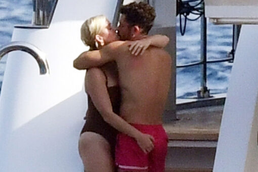 Katy Perry grabs handful of Orlando Bloom during Italian getaway