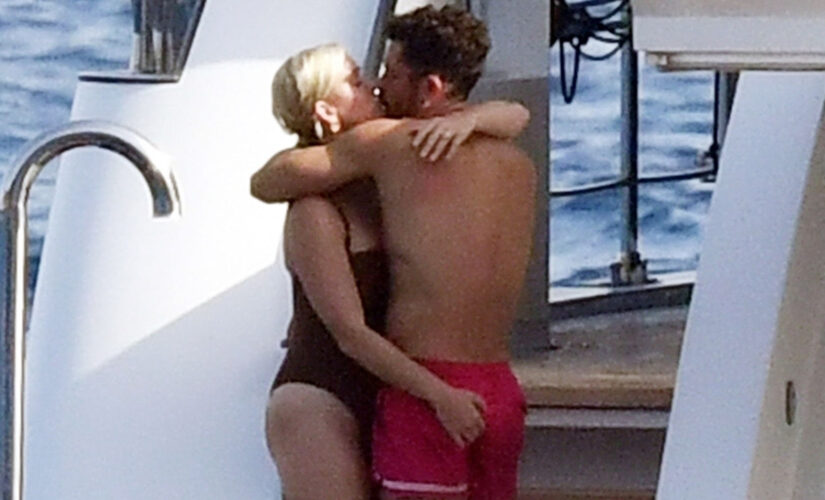 Katy Perry grabs handful of Orlando Bloom during Italian getaway