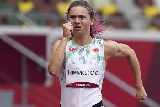 Belarus sprinter feels safe, looks to future in Poland