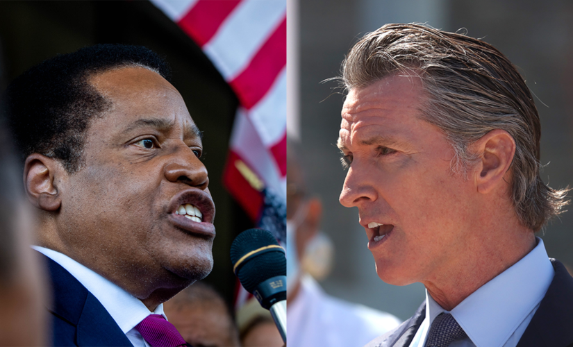 Gavin Newsom slammed for mask ‘hypocrisy’ and ‘ignoring science’ by GOP gubernatorial candidate Larry Elder