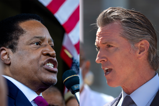 Gavin Newsom slammed for mask ‘hypocrisy’ and ‘ignoring science’ by GOP gubernatorial candidate Larry Elder